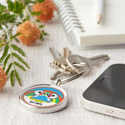 Porte-clés Puffin Rocks (Côté)