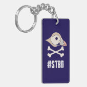 Porte-clés Puffins de Pittsburgh #STBD (Devant gauche)