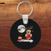 Porte-clés Puggle Dog Chimney Ugly Christmas Lights Xmas Paja (Recto)