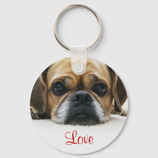 Porte-clés Puggle Love Porte - clé (Recto)