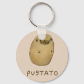 Porte-clés Pugtato (Recto)