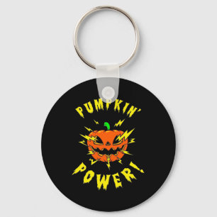 Porte-clés Puissance Citrouille d'Halloween