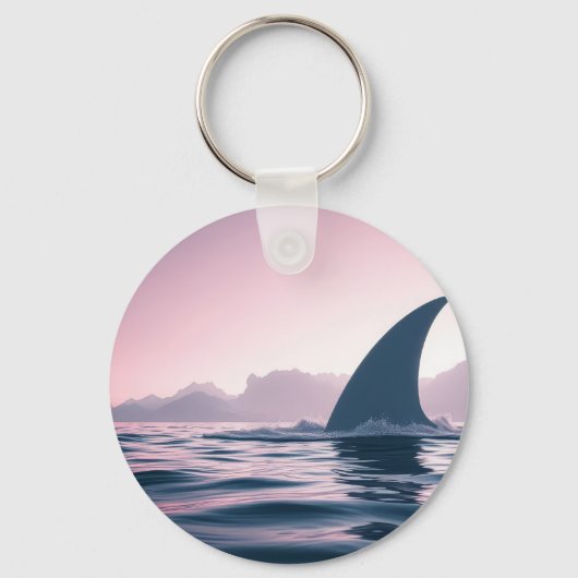 Porte-clés Puissance de l'Aileron de Requin (Recto)