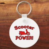 Porte-clés PUISSANCE DE Scooter ! (Recto)