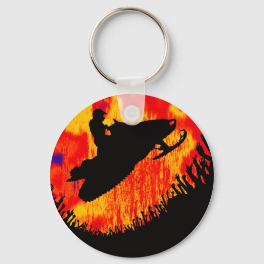 PORTE-CLÉS PUISSANCE MOBILE NEIGE (Recto)