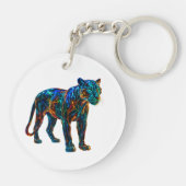 Porte-clés Puissant Panther Art (Dos)