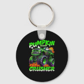 Porte-clés Pumpkin Crusher Monster Truck Ghosts Halloween For (Recto)