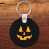 Porte-clés Pumpkin Halloween For Men Women Jack O Lantern Fac (Recto)