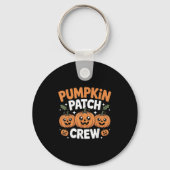 Porte-clés Pumpkin Patch Crew Matching Family Fall Autumn (Recto)