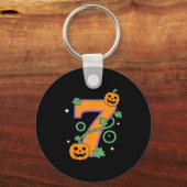 Porte-clés Pumpkin Six Seven 67 Matching 7 Halloween Couple (Recto)