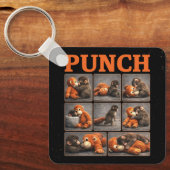 Porte-clés Punch Baby Singe (Recto)