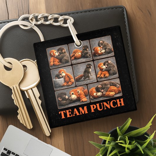 Porte-clés Punch Bébé Singe
