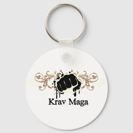 Porte-clés Punch de Krav Maga (Recto)