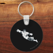 Porte-clés Punches de lanterne verte BW (Recto)