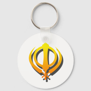 Porte-clés Punjabi sikh de Khanda Khalsa Sikhisme