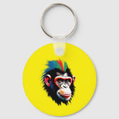 Porte-clés Punk Chimp (Recto)