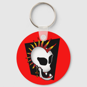 PORTE-CLÉS PUNK SKULL-2