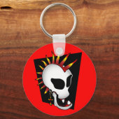 PORTE-CLÉS PUNK SKULL-2 (Recto)