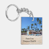 Porte-clés Punta Cana en République Dominicaine (Devant gauche)