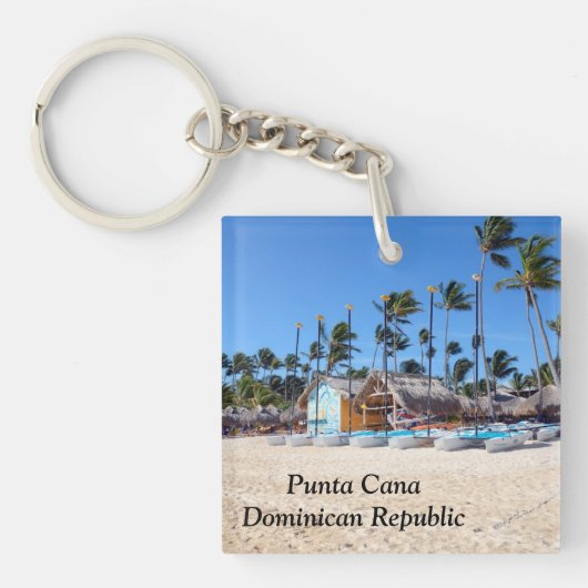 Porte-clés Punta Cana en République Dominicaine (Devant)