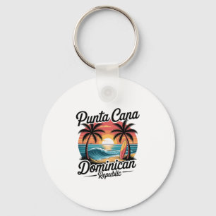 Porte-clés Punta Cana République dominicaine Plage tropicale