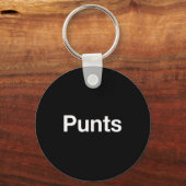 Porte-clés Punts Funny Shirt, Punts Funny Saying Quote Shirt, (Recto)