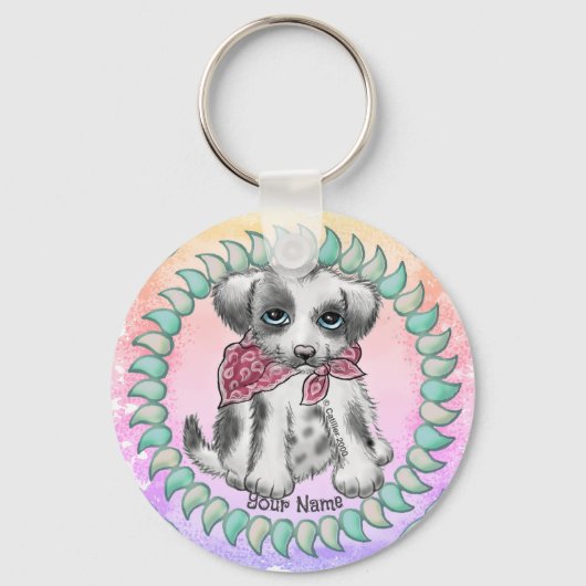 Porte-clés Pupper Chien (Recto)
