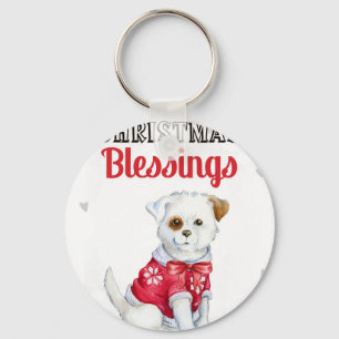 Porte-clés Puppy de Christmas