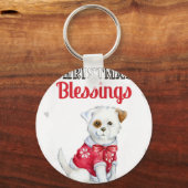 Porte-clés Puppy de Christmas (Recto)