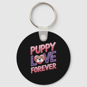 Porte-clés Puppy Love Forever Chien