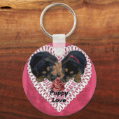 Porte-clés Puppy Love Valentines (Recto)