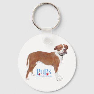 Porte-clés PUPs Sauvée Pit Bull