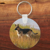 Porte-clés Pure Bred German Shepherd Photo Porte - clé (Recto)
