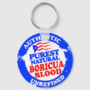 Porte-clés Purest Natural Boricua Blood