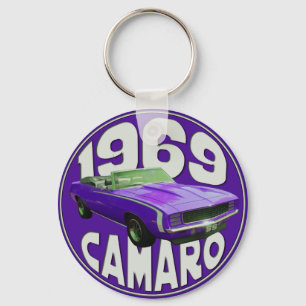 Porte-clés Purple 1969 Camaro Super Sport plein
