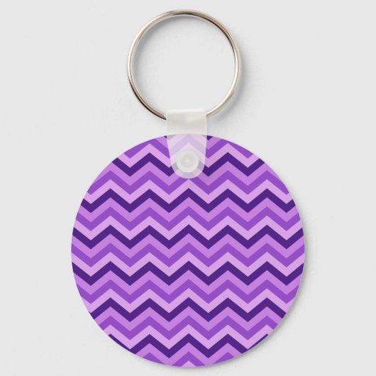 Porte-clés Purple Chevron (Recto)