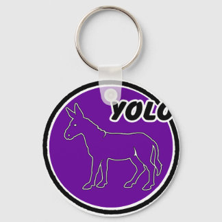 PORTE-CLÉS PURPLE DONKY YOLO PRODUITS
