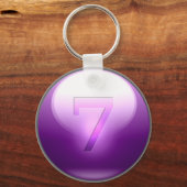 Porte-clés Purple Lucky 7 (Recto)