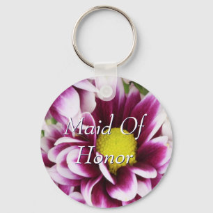 Porte-clés Purple Maid Of Honor Bouquet
