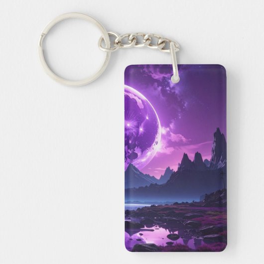 Porte-clés Purple Moon Vista Keychain (Devant)