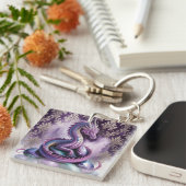 Porte-clés Purple Mystic Dragon Gothic (Devant Droit)