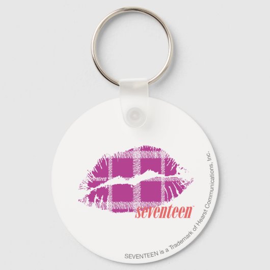 Porte-clés Purple plaid (Recto)