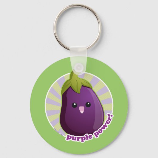 Porte-clés Purple Power ! (Recto)