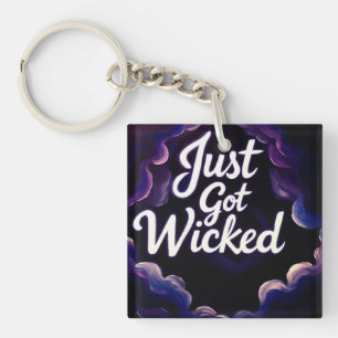 Porte-clés PurpleJustGotWicked