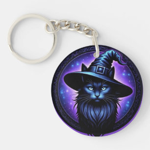 Porte-clés PurpleWitchyCat