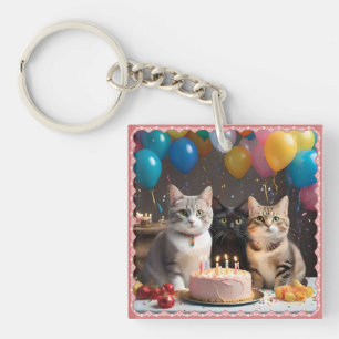 Porte-clés Purrfect Celebration : A Cat's Birthday Party,