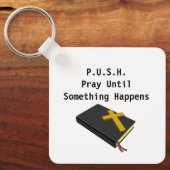 Porte-clés PUSH Prière inspiration (Recto)