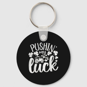 Porte-clés Pushin My Luck Tracteur Saint Patricks Day Irlanda