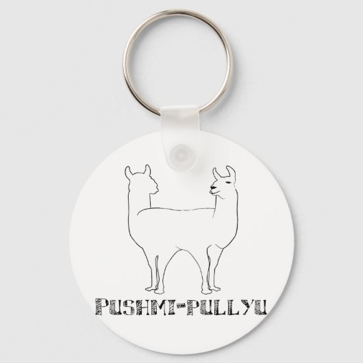 Porte-clés Pushmi-pullyu (Recto)