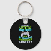 Porte-clés Put Controller Down Re-enter Society Funny Gamer P (Recto)